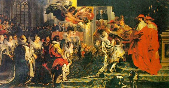 Coronation Of Marie De Medici by Peter Paul Rubens