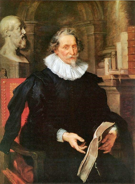 Portrait Of Ludovicus Nonnius by Peter Paul Rubens