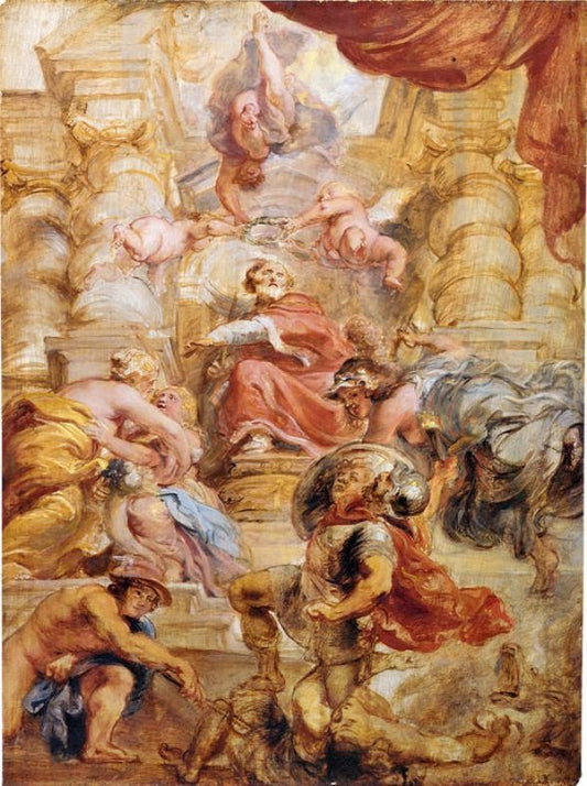 King James I Of England by Peter Paul Rubens