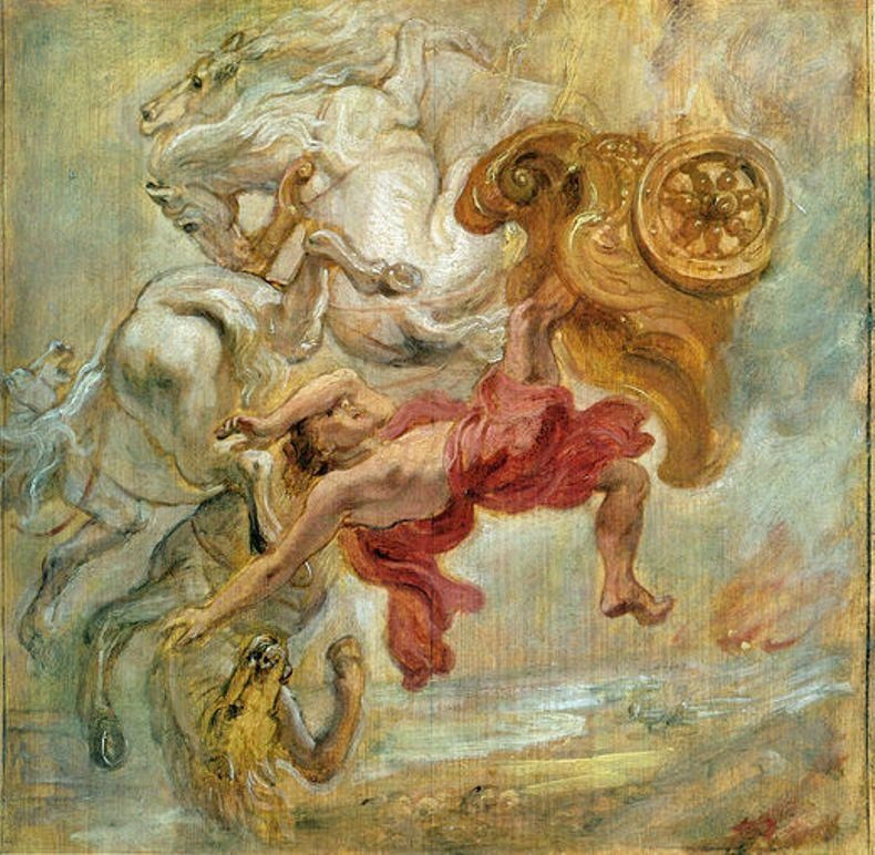 Fall Of Phaeton by Peter Paul Rubens