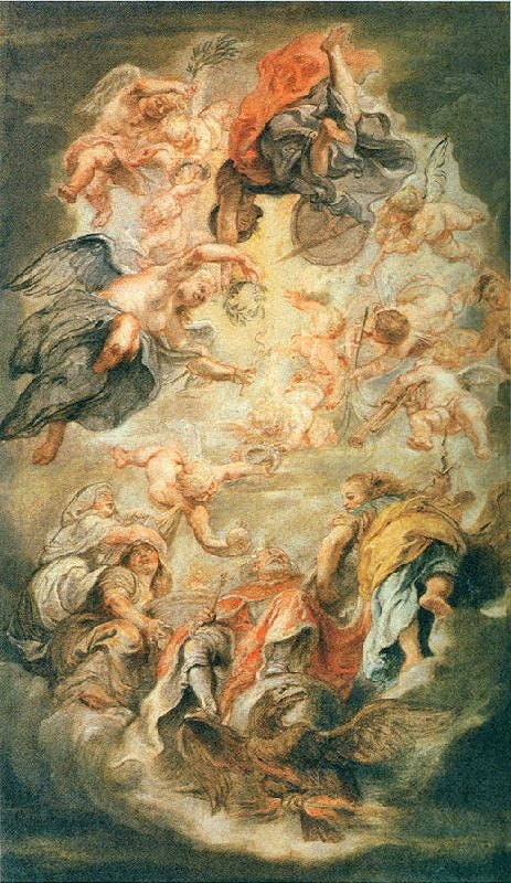 Apotheosis Of King James I by Peter Paul Rubens