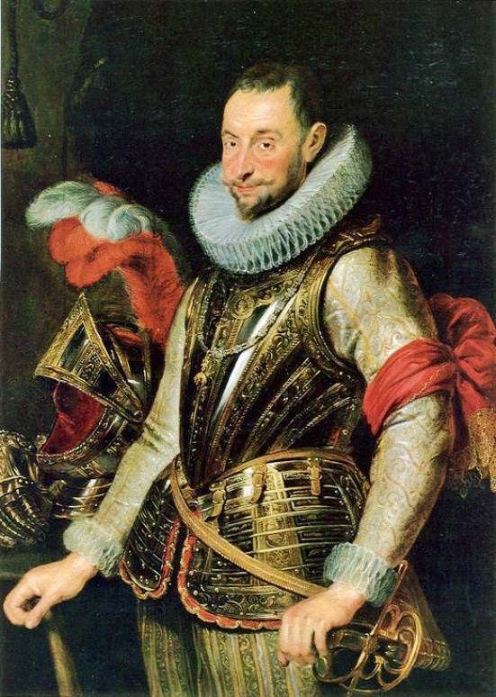 Portrait Of Ambrogio Spinola by Peter Paul Rubens