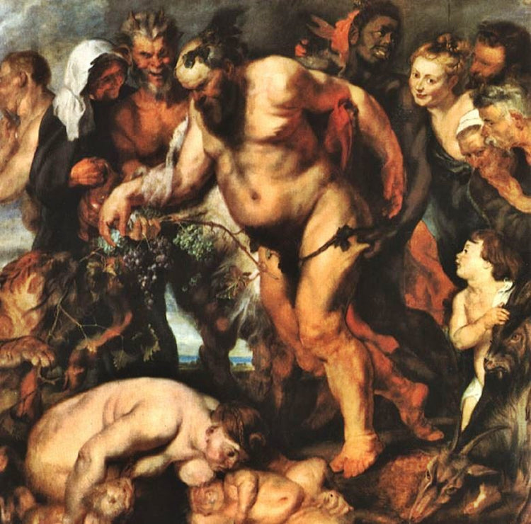 Drunken Silenus by Peter Paul Rubens