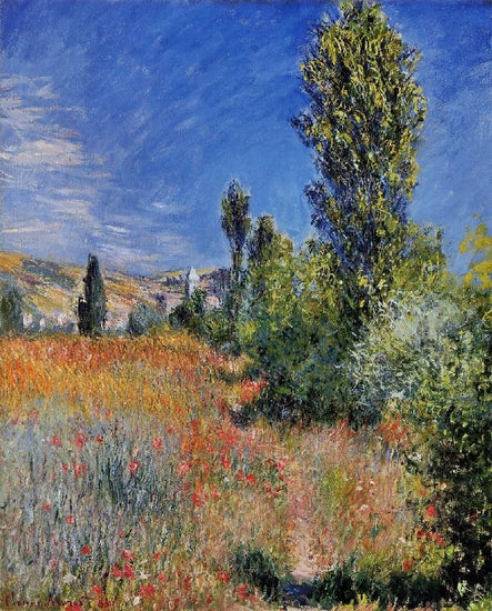 Landscape On The Ile Saint-Martin by Claude Oscar Monet
