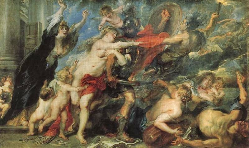 The Consequences Of War by Peter Paul Rubens