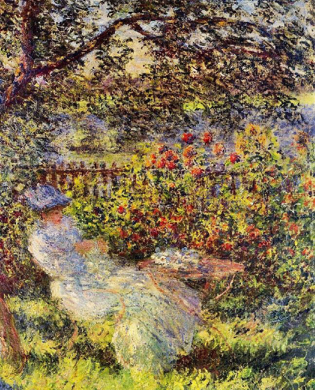 ALICE HOSCHEDE IN THE GARDEN