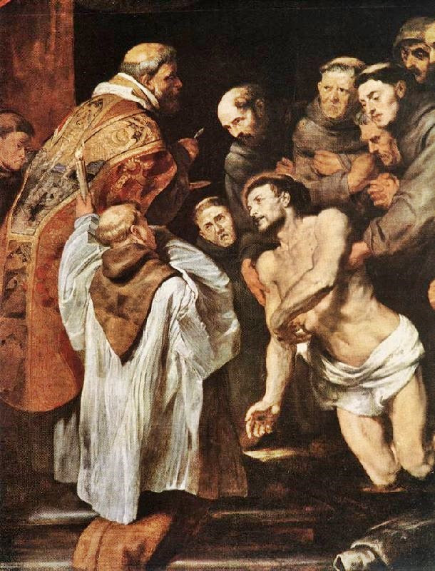 The Last Communion Of St Francis by Peter Paul Rubens
