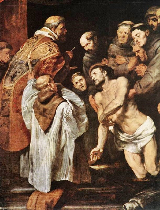 The Last Communion Of St Francis by Peter Paul Rubens