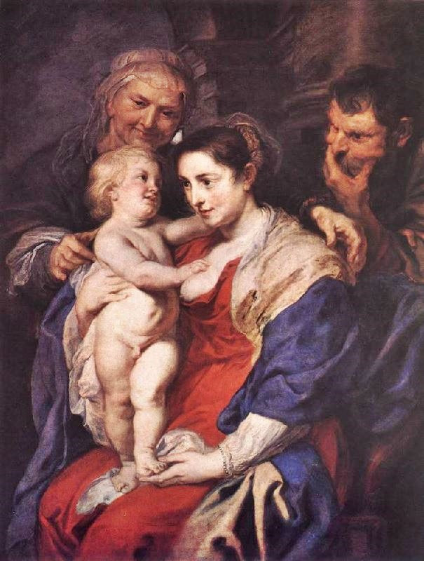 The Holy Family With St. Anne by Peter Paul Rubens