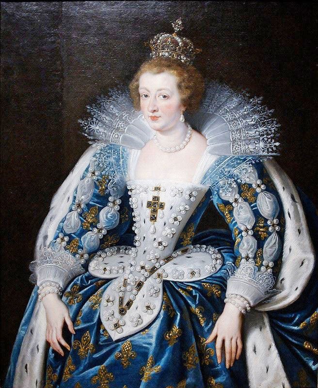 ANNA OF AUSTRIA, QUEEN OF FRANCE, MOTHER OF KING LOUIS XIV.