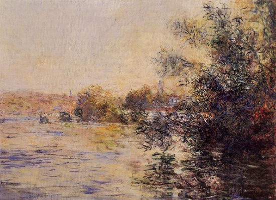 Evening Effect Of The Seine by Claude Oscar Monet