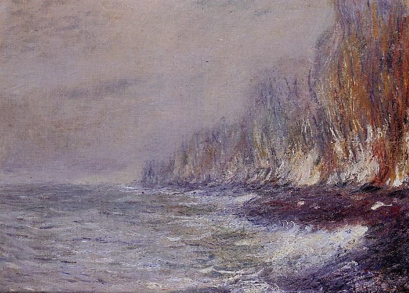 The Effect Of Fog Near Dieppe by Claude Oscar Monet