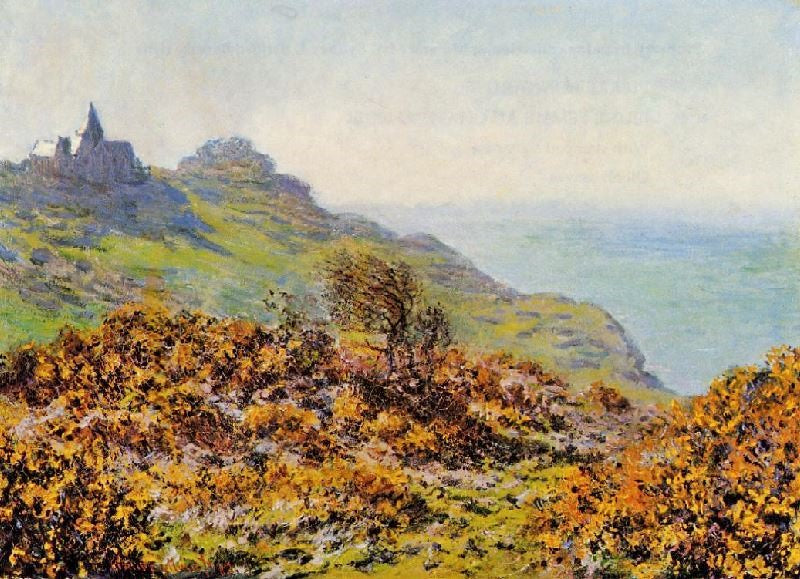 THE CHURCH AT VARENGEVILLE AND THE GORGE OF LES MOUTIERS