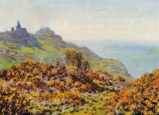 The Church At Varengeville And The Gorge Of Les Moutiers by Claude Oscar Monet
