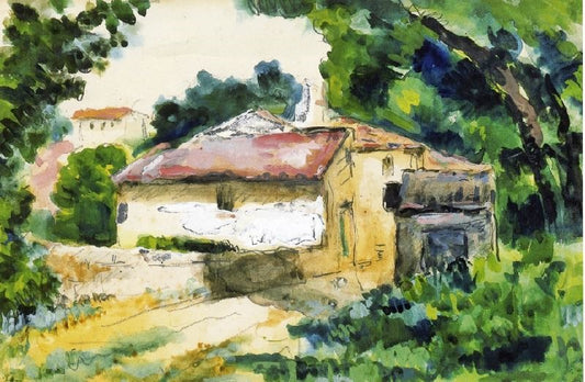 House In Provence by Paul Cézanne