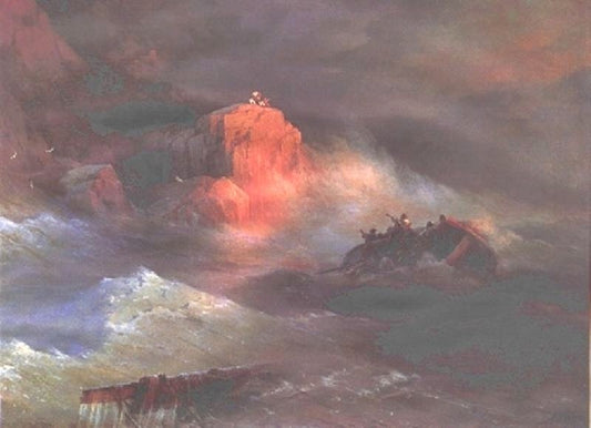 Crash by Ivan Constantinovich Aivazovsk