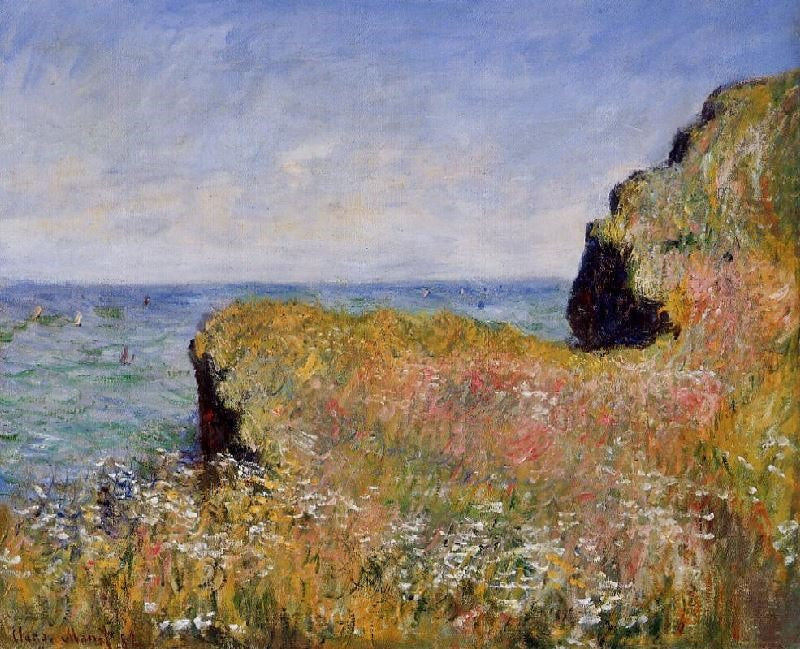 EDGE OF THE CLIFF, AT POURVILLE