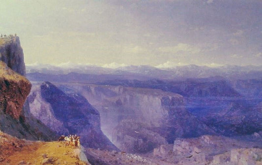 The Caucasus by Ivan Constantinovich Aivazovsk