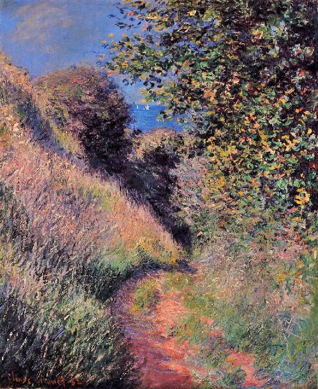 Path At Pourville by Claude Oscar Monet