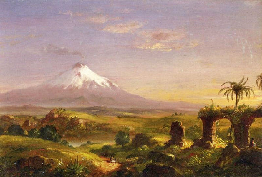 View Of Mount Etna by Thomas Cole