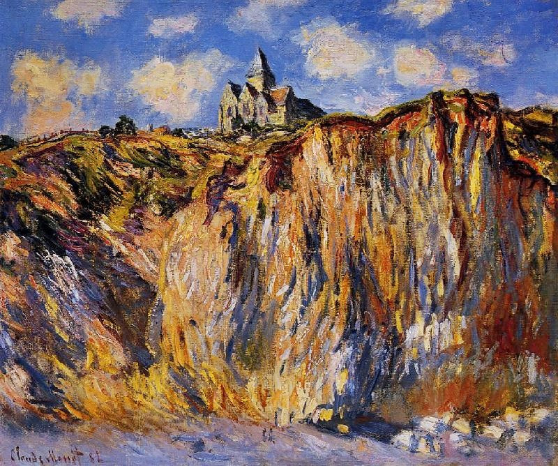 The Church At Varengeville, Morning Effect by Claude Oscar Monet