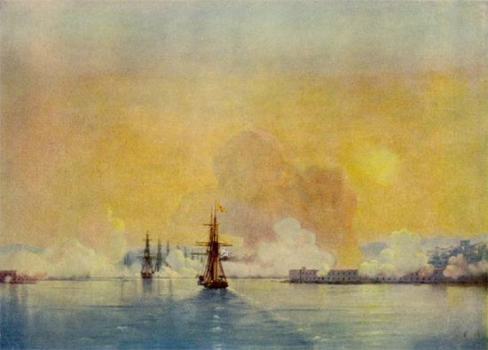 Entrance In The Bay Of Sevastopol by Ivan Constantinovich Aivazovsk