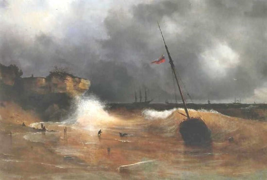 The Gale On Sea Is Over by Ivan Constantinovich Aivazovsk