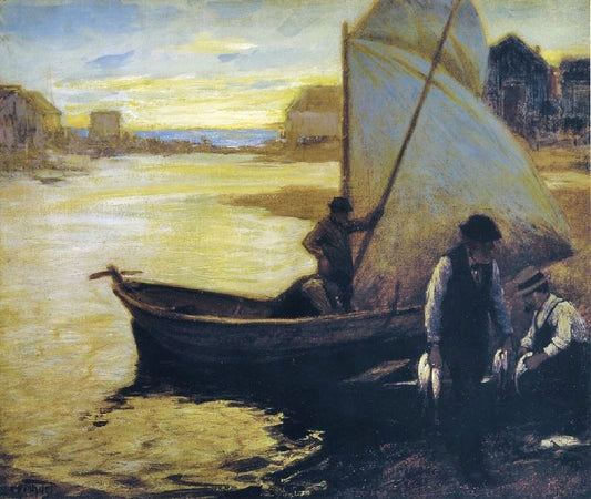 Maine Fishermen by Edward Potthast