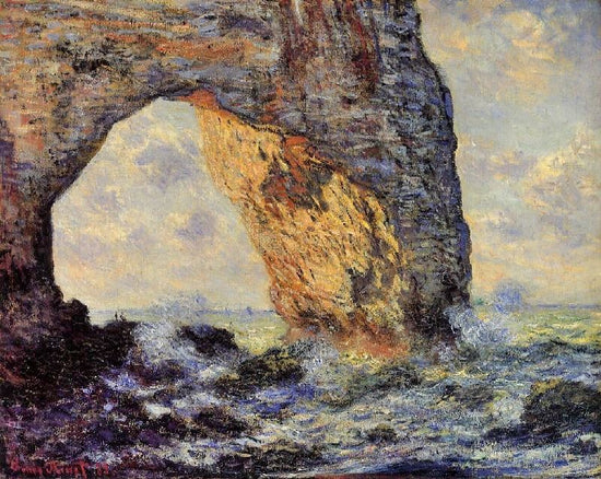 The Manneport, Etretat by Claude Oscar Monet
