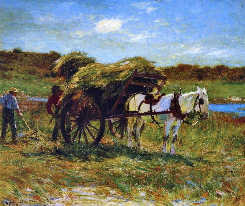 In The Salt Marshes by Edward Potthast