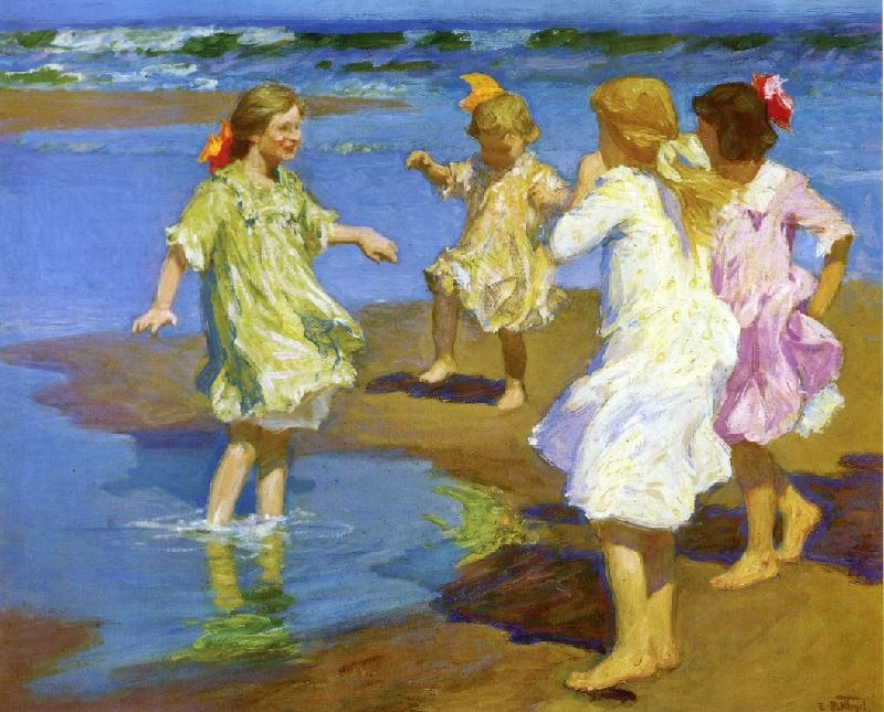GIRLS AT THE BEACH