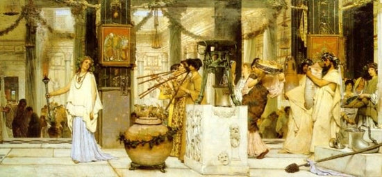 The Vintage Festival by Sir Lawrence Alma-Tadema