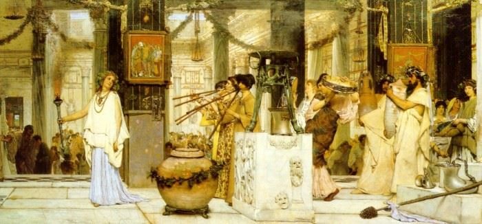 The Vintage Festival by Sir Lawrence Alma-Tadema