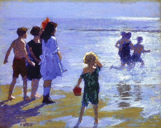 At Low Tide by Edward Potthast