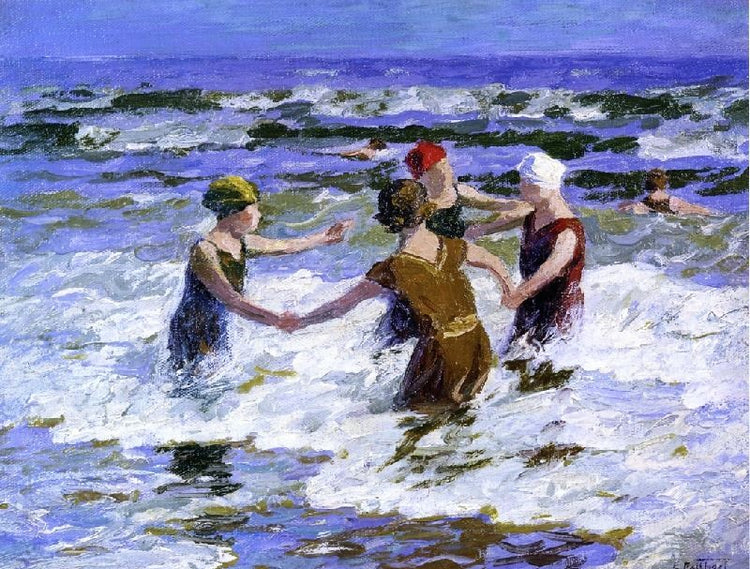 Beach Fun by Edward Potthast