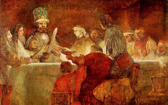 Conspiracy Of The Bataves by Rembrandt van Rijn