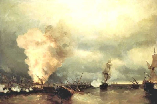 Sea Buttle Near Vyborg by Ivan Constantinovich Aivazovsk