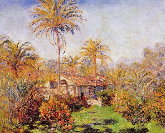 Small Country Farm In Bordighera by Claude Oscar Monet