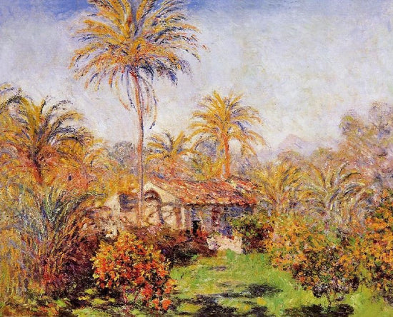 Small Country Farm In Bordighera by Claude Oscar Monet