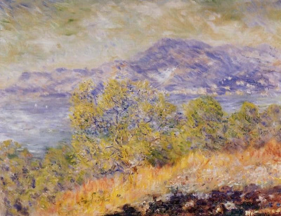 View Taken Near Ventimiglia by Claude Oscar Monet