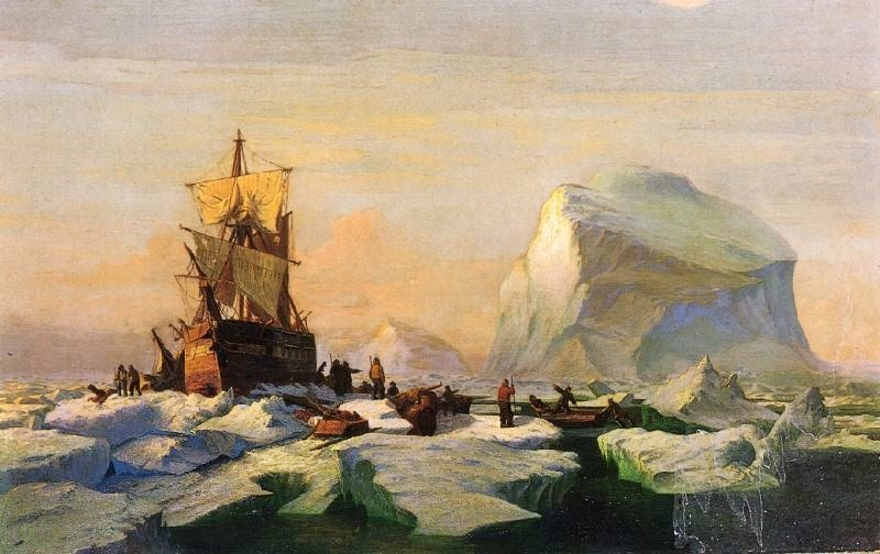Trapped In The Ice by William Bradford