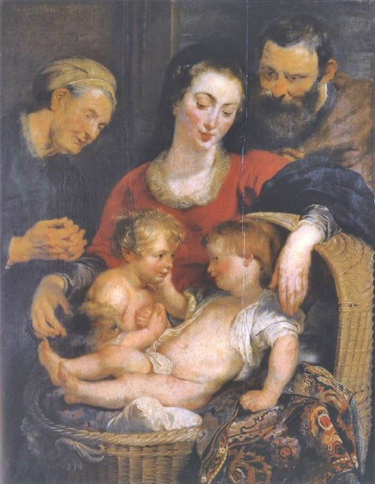The Holy Family With St Elizabeth by Peter Paul Rubens
