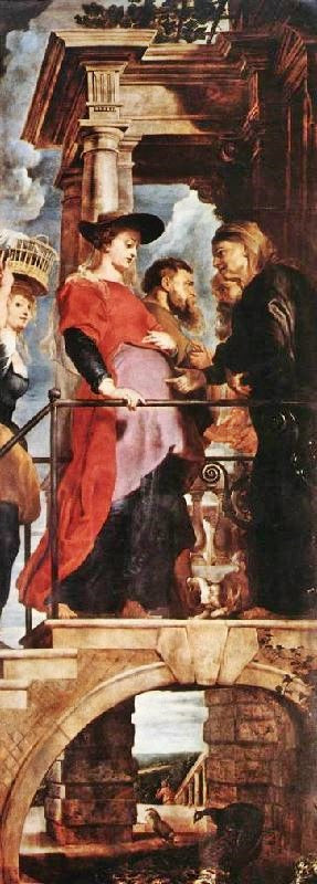 DESCENT FROM THE CROSS, LEFT WING