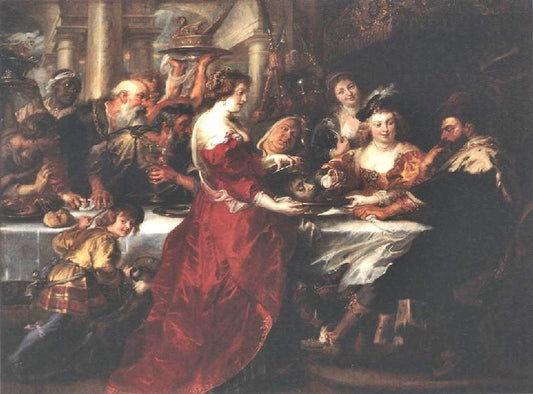 The Feast Of Herod by Peter Paul Rubens