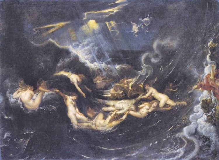 Hero And Leander by Peter Paul Rubens
