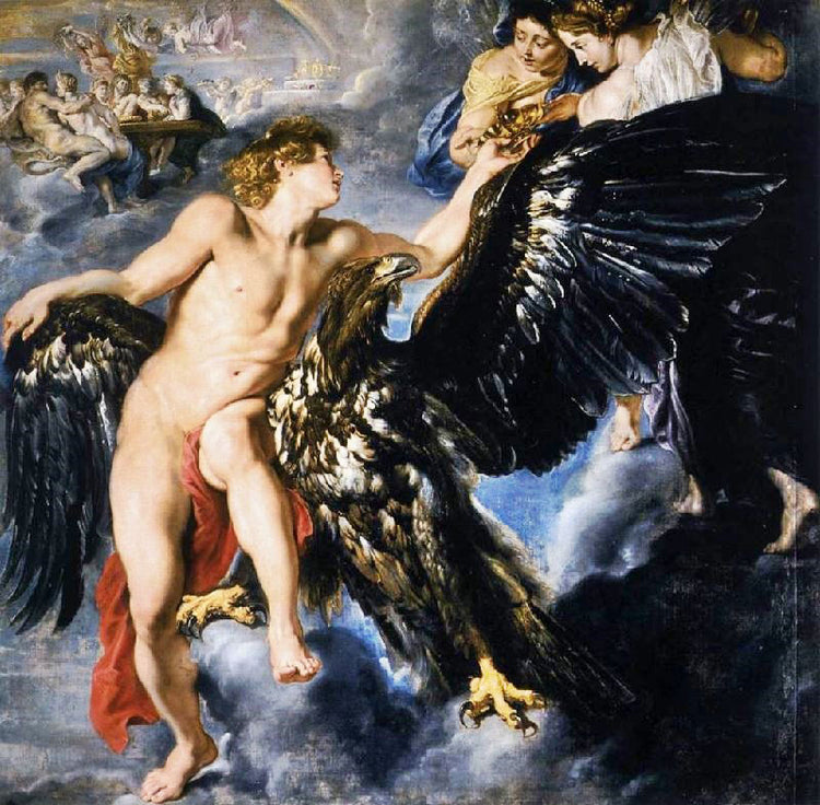 The Abduction Of Ganymede by Peter Paul Rubens