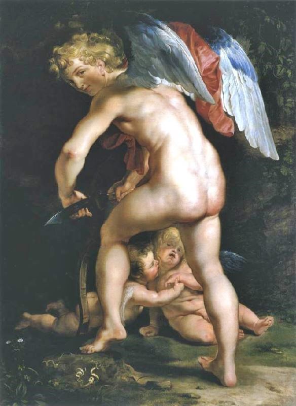 CUPID MAKING HIS BOW
