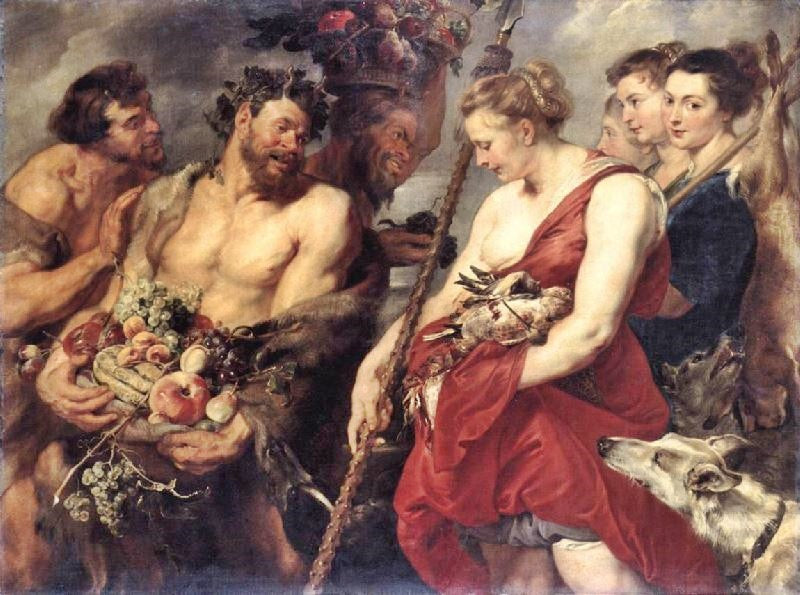 Diana Returning From Hunt by Peter Paul Rubens
