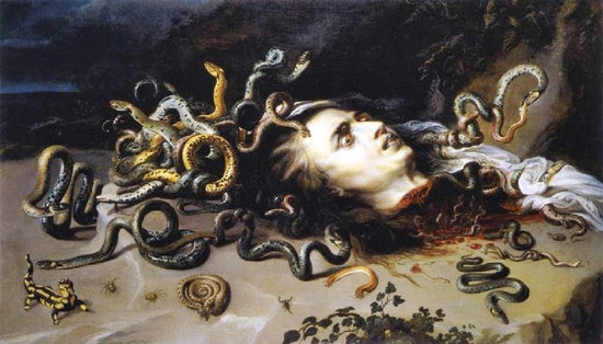 The Head Of Medusa by Peter Paul Rubens