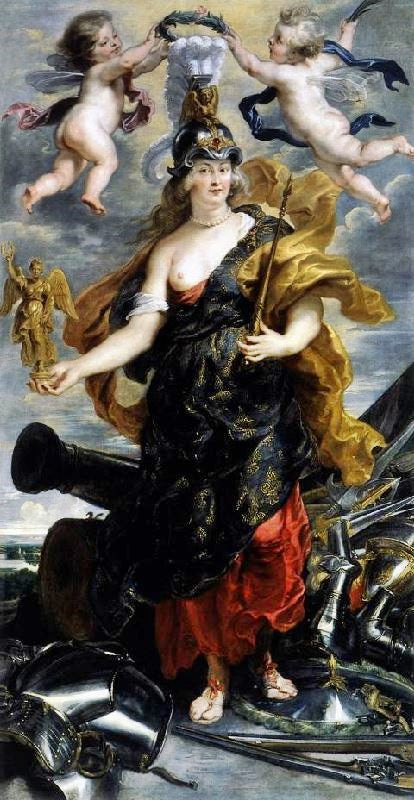MARIE DE MEDICIS AS BELLONA